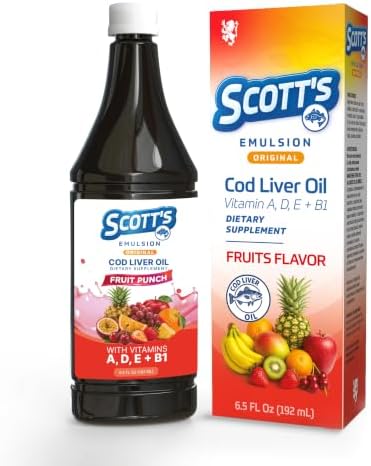 Fruits Emulsion for Kids, 6.5 fl oz